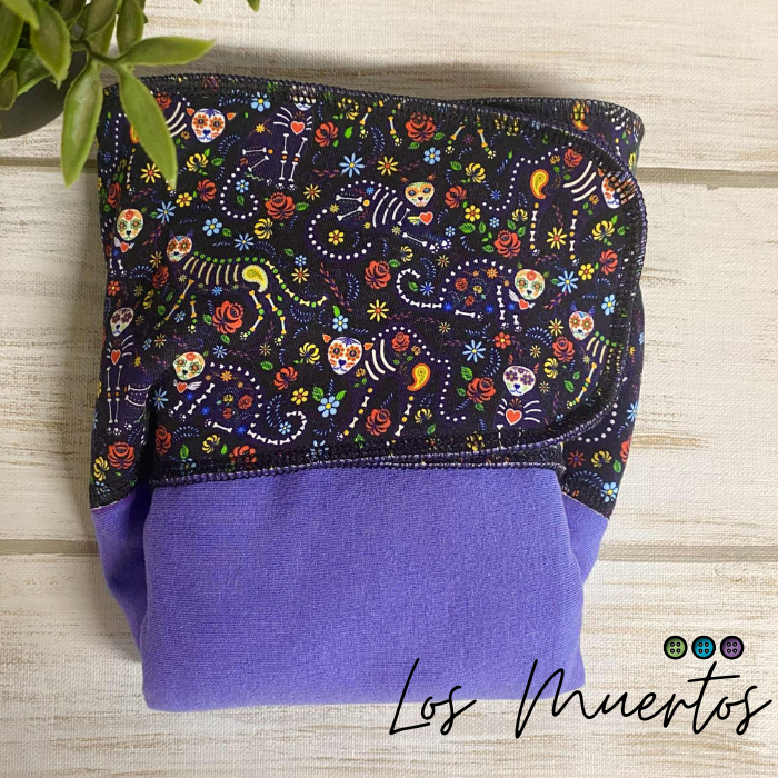 ADÈLE | PRÉPLATE | Couche lavable pré-boostée pré-assemblée | Taille Medium - prêt à partir
