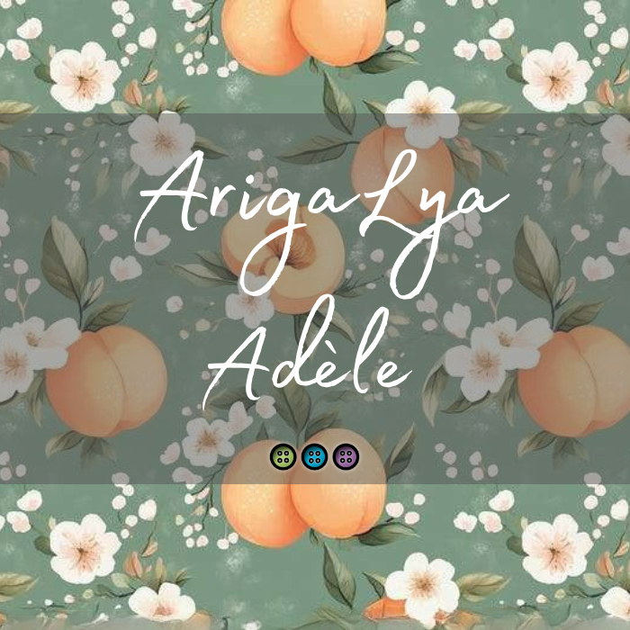 ARIGALYA | MOTIF AVRIL PÊCHE | PRÉPLATE ADÈLE
