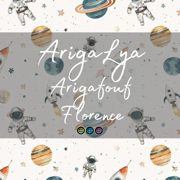 ARIGALYA | MOTIF AVRIL ESPACE | ARIGAFOUF FLORENCE | TENCEL Lyocell/Coton