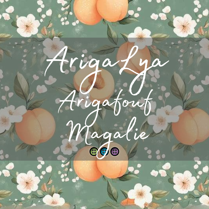 ARIGALYA | MOTIF AVRIL PÊCHE | ARIGAFOUF MAGALIE | Bambou/Chanvre