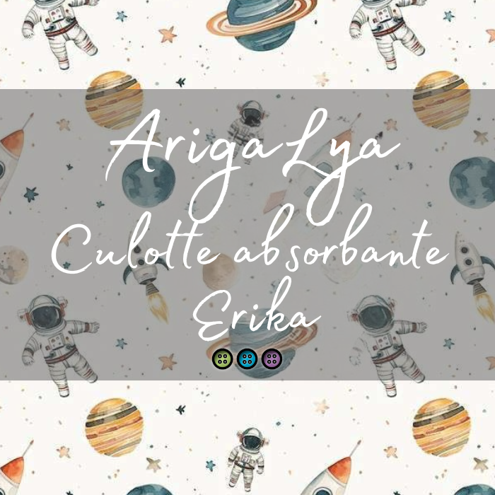ARIGALYA | MOTIF AVRIL ESPACE | CULOTTE ABSORBANTE ERIKA