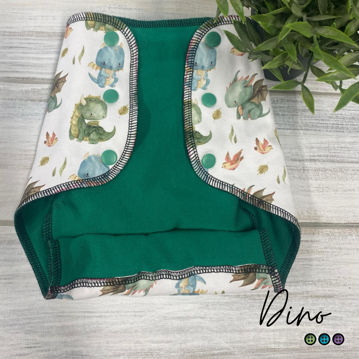 ERIKA | Culotte enfilable absorbante/Couche moulée | Taille Large 40-100 livres