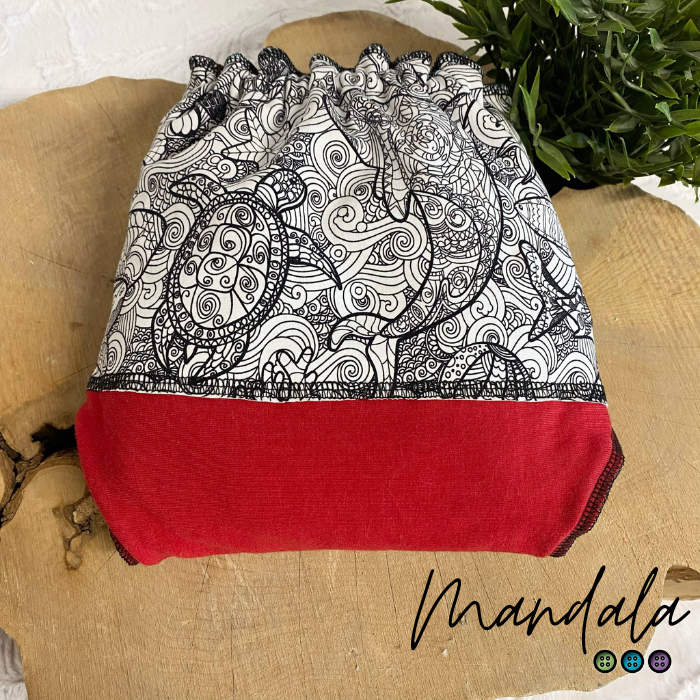 ERIKA | Culotte enfilable absorbante/Couche moulée | Taille Large 40-100 livres - prêt à partir