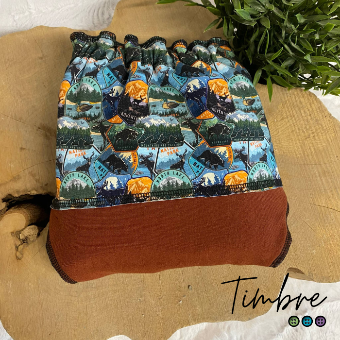 ERIKA | Culotte enfilable absorbante/Couche moulée | Taille Large 40-100 livres - prêt à partir