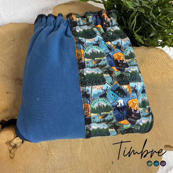 ERIKA | Culotte enfilable absorbante/Couche moulée | Taille Large 40-100 livres - prêt à partir