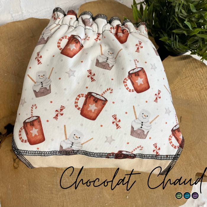 ERIKA | Culotte enfilable absorbante/Couche moulée | Taille Large 40-100 livres - prêt à partir
