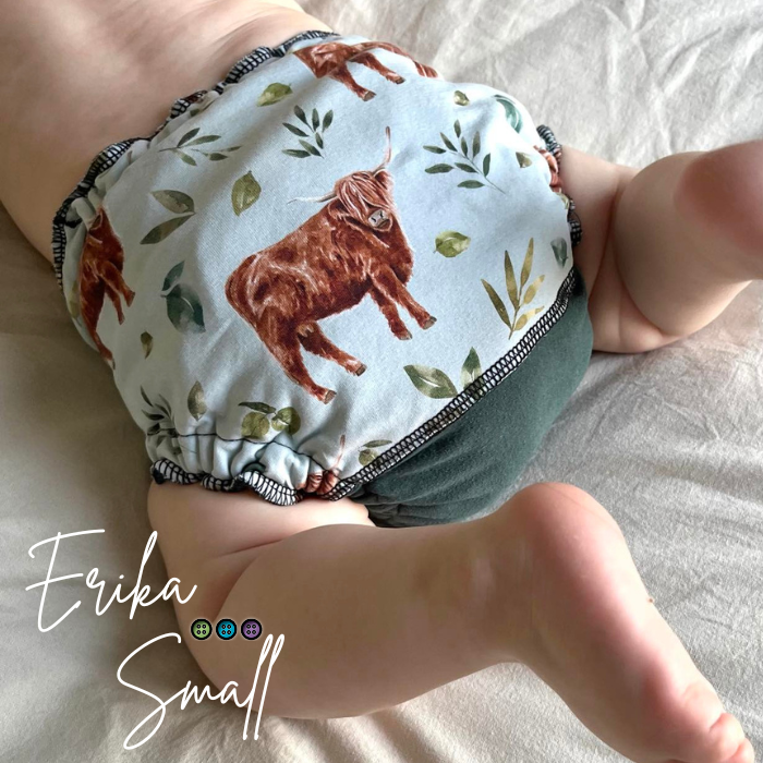 ARIGALYA | MOTIF AVRIL PÊCHE | CULOTTE ABSORBANTE ERIKA
