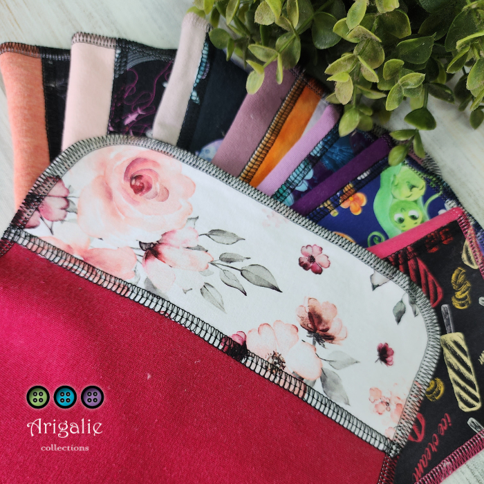 ARIGALYA | MOTIF AVRIL ESPACE | ARIGALINGETTES/MOUCHOIRS LAVABLES