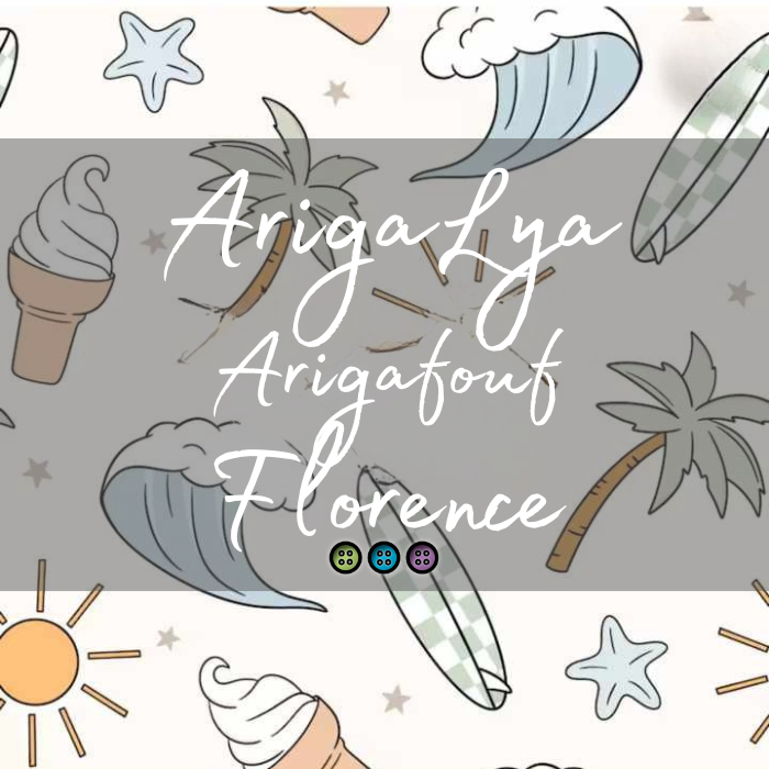 ARIGALYA | MOTIF JUIN SUMMER | ARIGAFOUF FLORENCE | TENCEL Lyocell/Coton