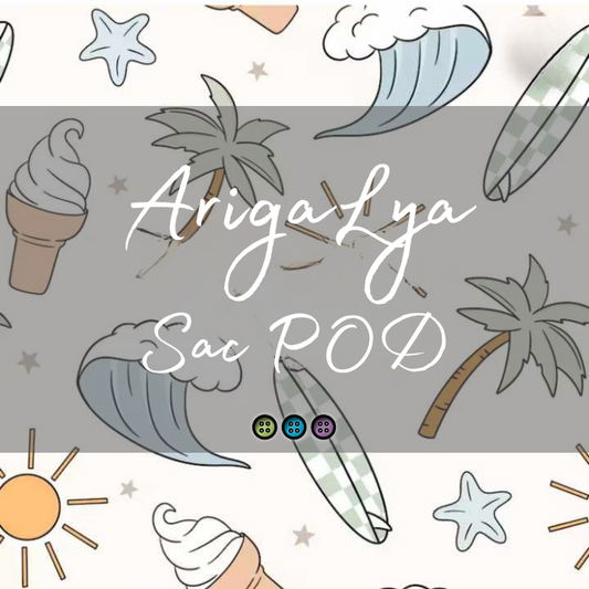 ARIGALYA | MOTIF JUIN SUMMER | SAC POD