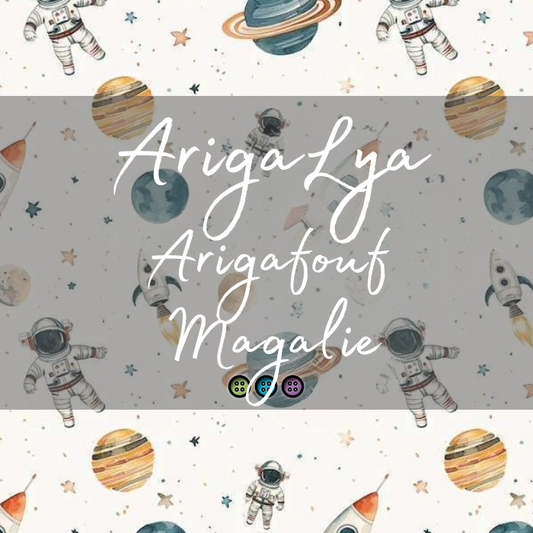 ARIGALYA | MOTIF AVRIL ESPACE | ARIGAFOUF MAGALIE | Bambou/Chanvre