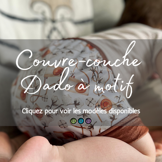 COUVRE-COUCHE | DADO | À MOTIF