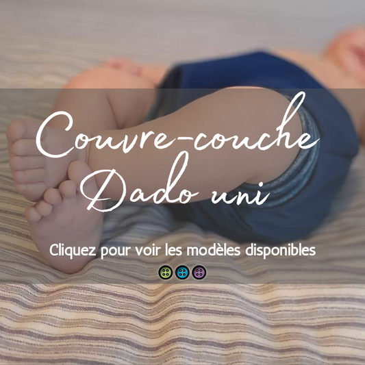 COUVRE-COUCHE | DADO | COULEUR UNI