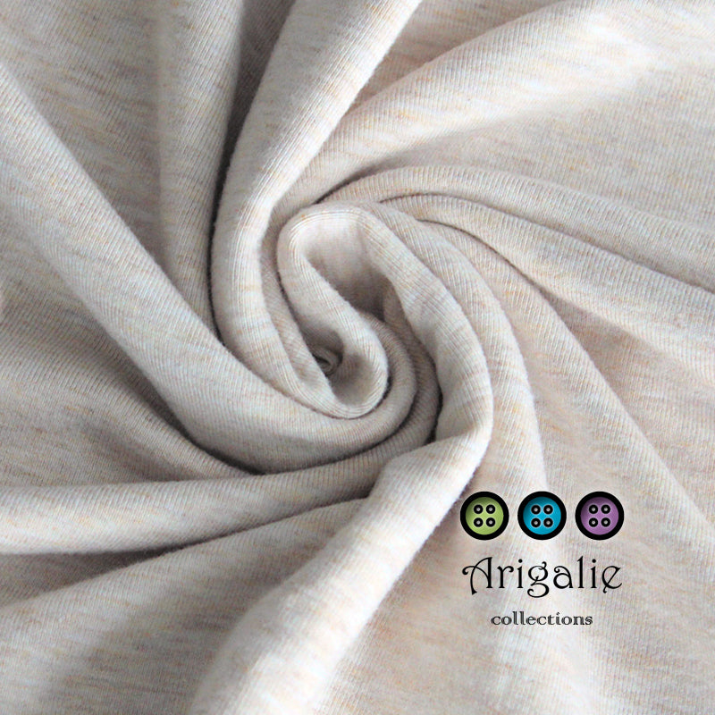 ARIANE DEMI-PLATE JERSEY | Bambou/Coton | Couche plate en Jersey