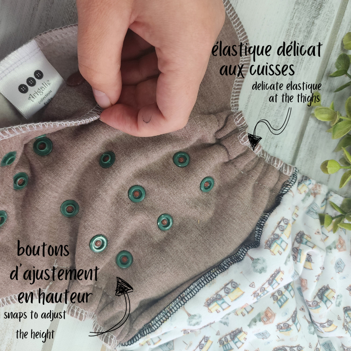 ARIGALYA | MOTIF AVRIL PÊCHE | CULOTTE ABSORBANTE ERIKA