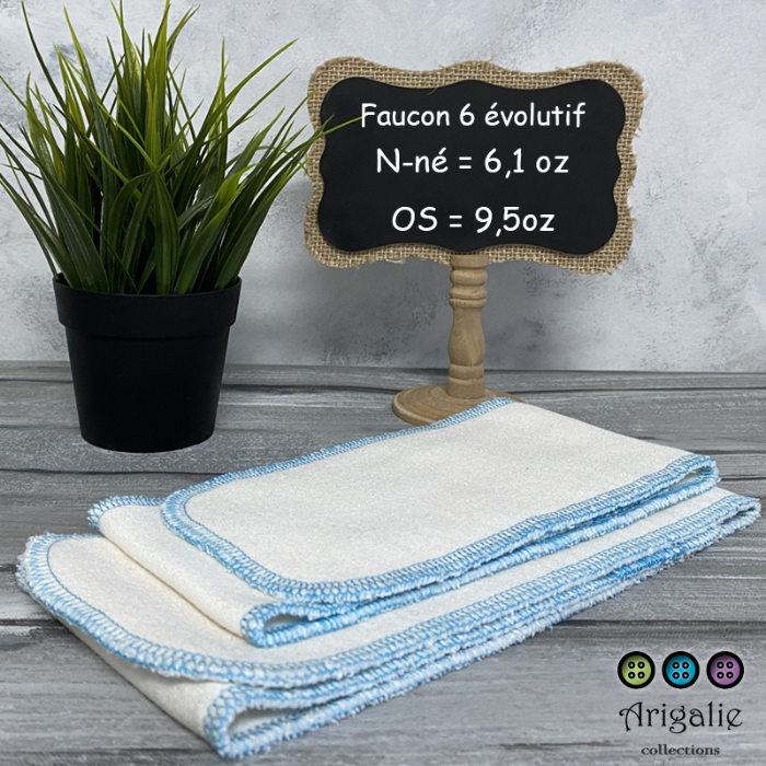 FAUCON 6 | INSERT/LANGE COUCHE LAVABLE