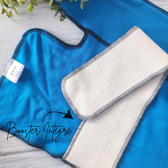 ADÈLE | PRÉPLATE | Couche lavable pré-boostée pré-assemblée | Taille Medium
