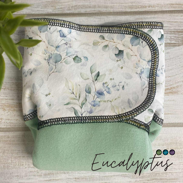 ADÈLE | PRÉPLATE | Couche lavable pré-boostée pré-assemblée | Taille Small