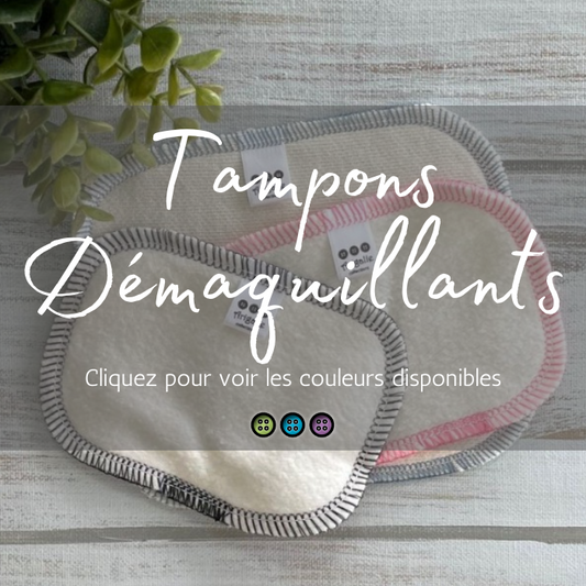 TAMPONS DÉMAQUILLANTS | Retaille de Bambou/Coton